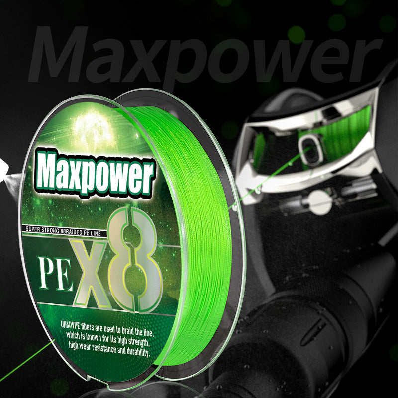 A 8-Strand PE Braided Fishing Line