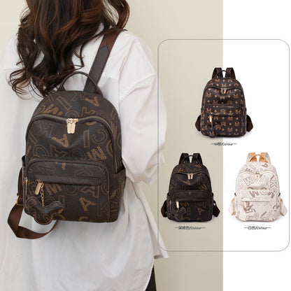 A new women's backpack trendy Internet celebrity hot-selling large-capacity backpack