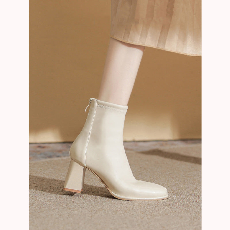 A Ladies' High Heel Boots