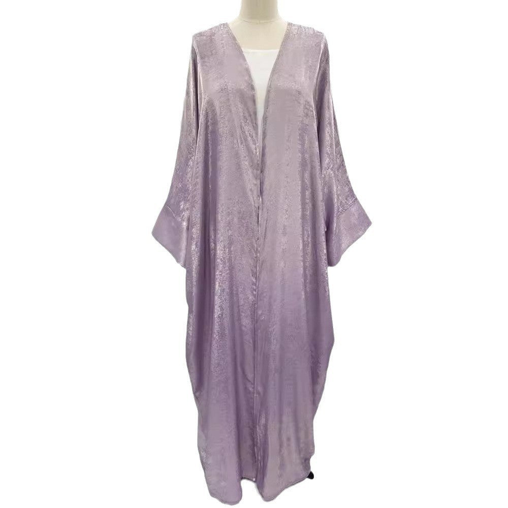 Women's clothing with Middle Eastern abaya Muslim bronzing robe - Mixbatch