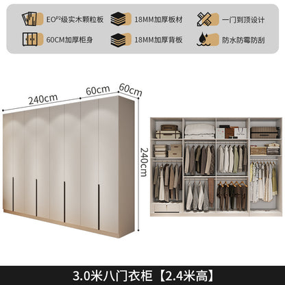 A 18mm granular board wardrobe melamine paint finish