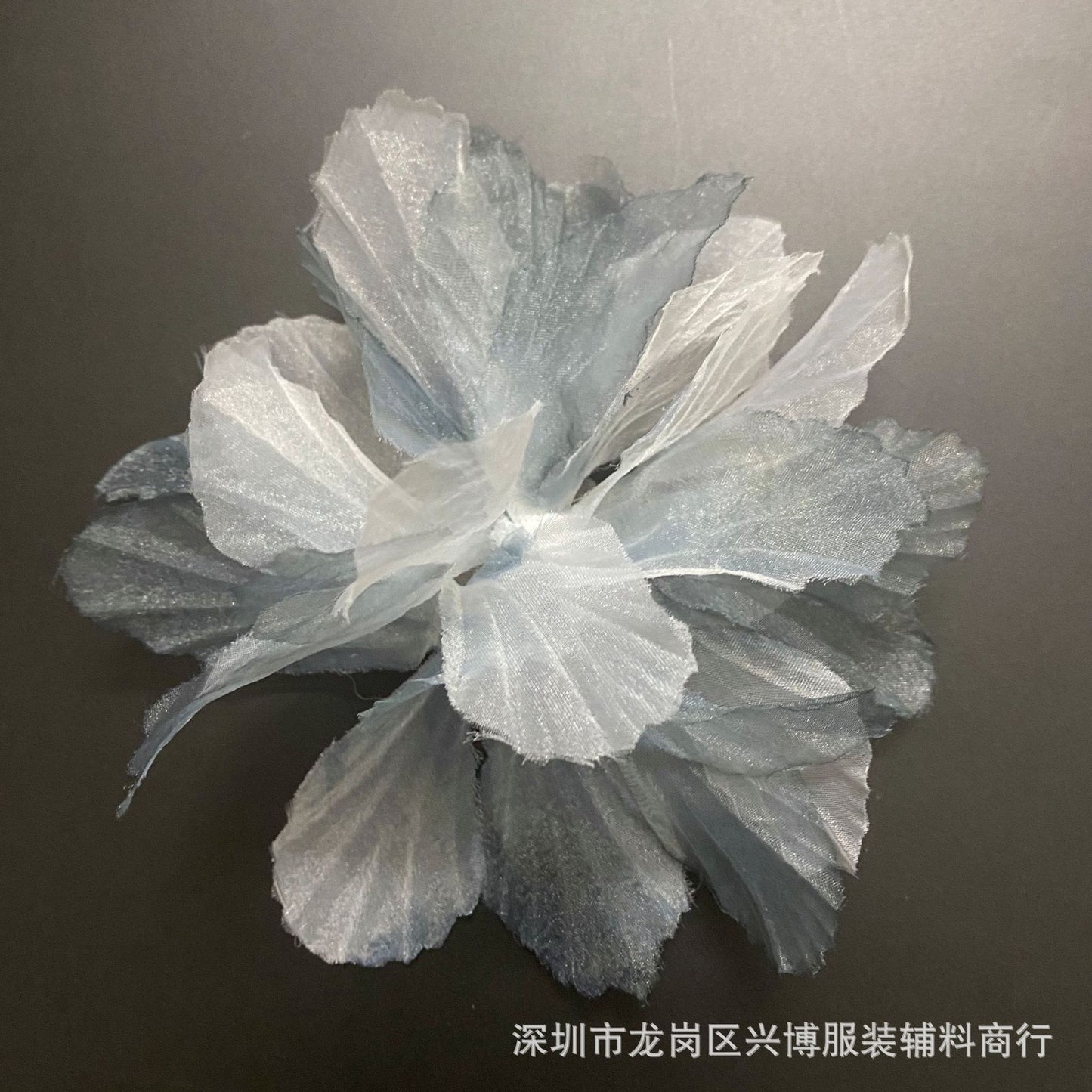 A 14cm three-dimensional organza lace DIY gradual change handmade flower clothing accessories decorative flower ballet doll dance dress - Mixbatch