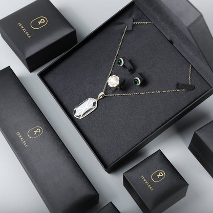 A custom high-end jewelry box