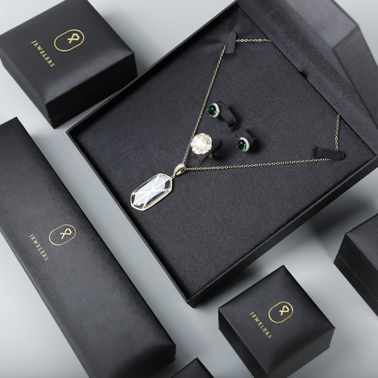 A custom high-end jewelry box