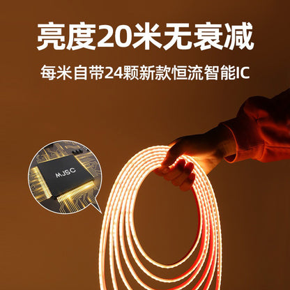 A soaking water led light with outdoor waterproof landscape super bright light strip swimming pool terrace garden silicone flexible linear light