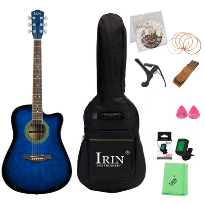 A guitar folk guitar 41 inch original sound acoustic guitar boys and girls beginner set