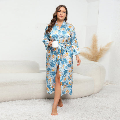 A silk nightgown