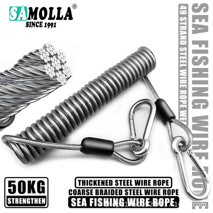 A Steel Wire Safety Tether – Reinforced & Strong