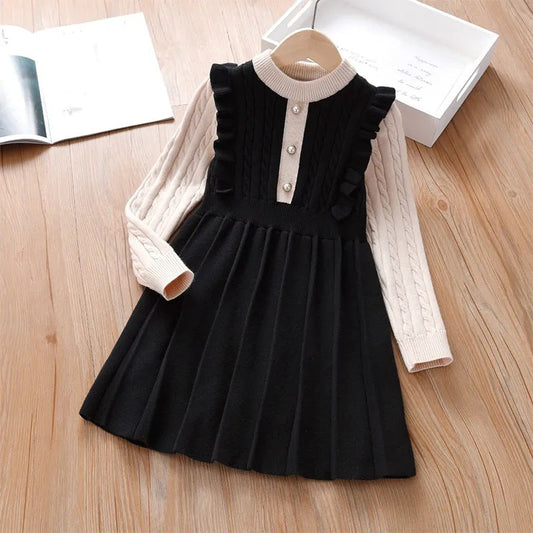 A knitted dress for children