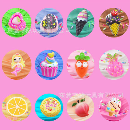A 12pcs cotton mud set