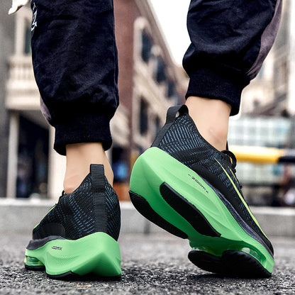 A new autumn moon landing couple breathable running shoes marathon training sports shoes air cushion running shoes
