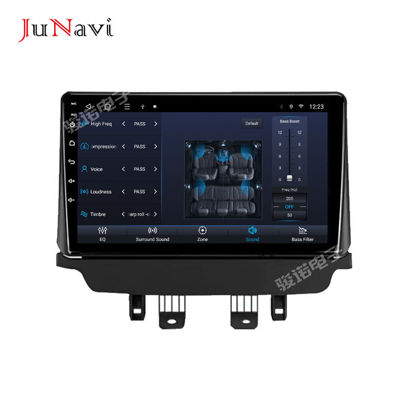 A Compatible with Mazda CX-3/2 2014–2019 Android Large Screen In-Car Central Navigation with Bluetooth and Wireless CarPlay