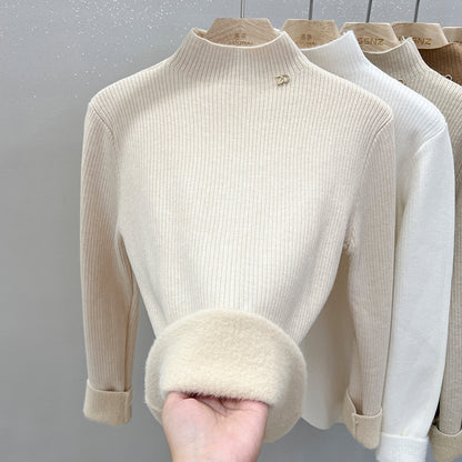A Knitted sweater thermal top