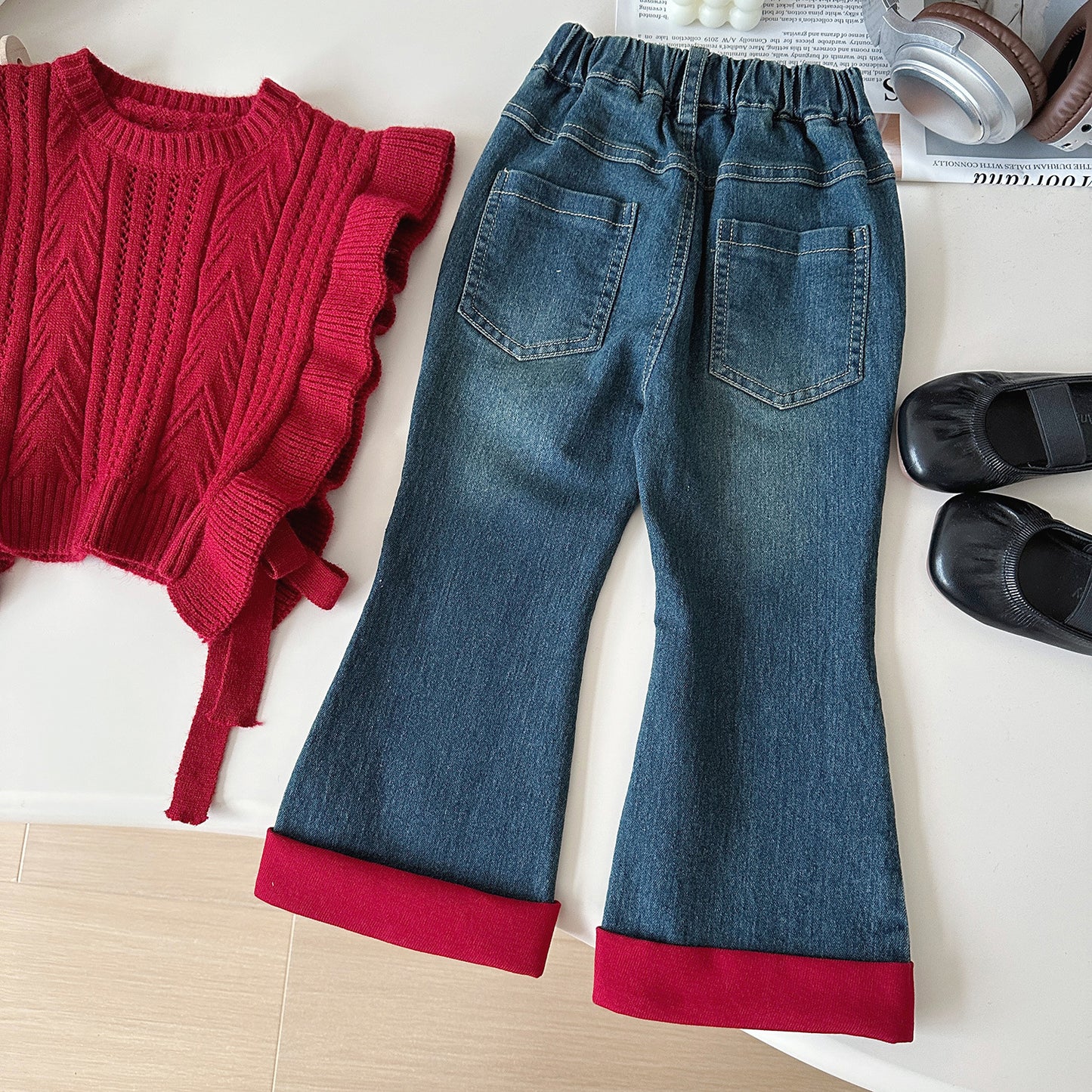 A three-piece girl set