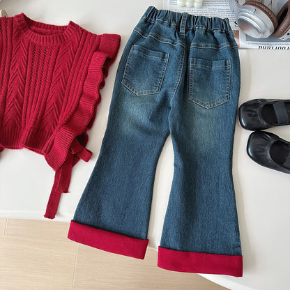 A three-piece girl set