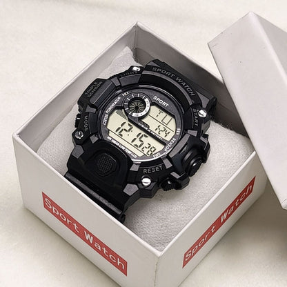 A Student Multifunctional Alarm Sports Electronic Watch Adult Outdoor Special Forces Anti-drop Waterproof Luminous Mechanical Watch