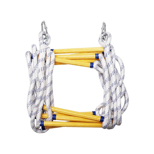 A Soft ladder Rope ladder Fire escape ladder Resin ladder Household life ladder Non-slip and wear-resistant climbing ladder Rescue ladder