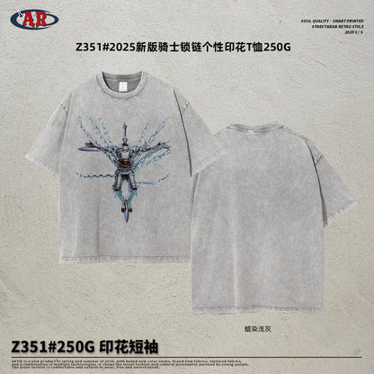 A oversized cotton printed T-shirt