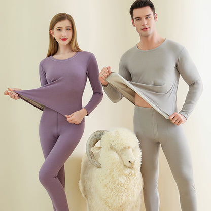 A adult thermal underwear set