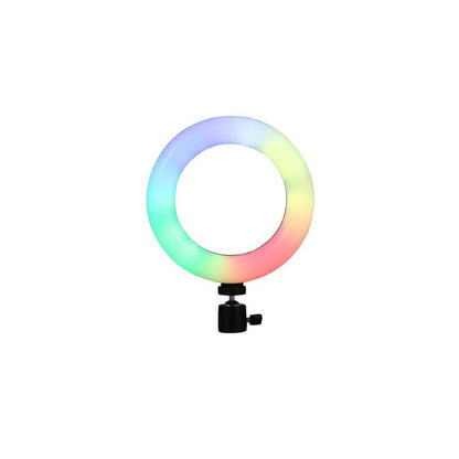 A 6 to18 inch RGB color ring fill light