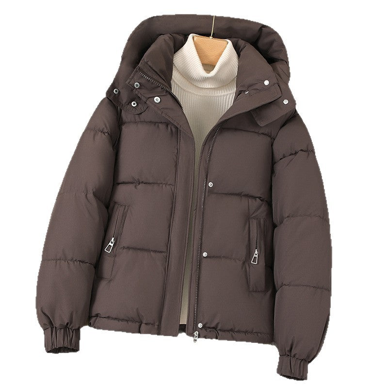 A hooded jacket