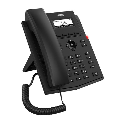 A azimuth X300 series network SIP phone supports POE power supply six-party call intelligent office
