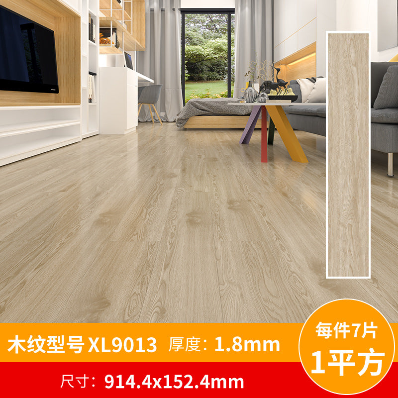 A pvc plastic floor wood grain floor