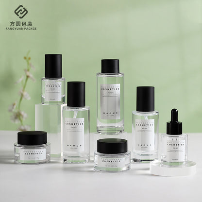 A Spot new printable cosmetics glass bottle cream bottle essence dropper bottle lotion bottle dropper essential oil bottle - Mixbatch