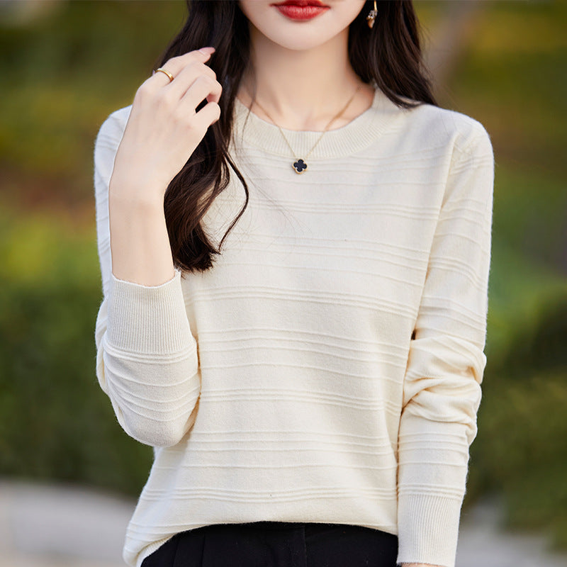A knit top