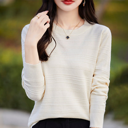 A knit top