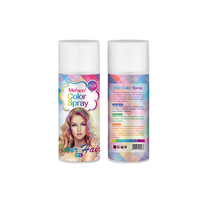 A Disposable Hair Dyeing Spray Kenno Color Spray Temporary Cover White Hair Hairdressing Treasure Color Dry Glue Supply - Mixbatch