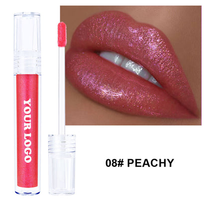 A mirror water gloss lip gloss lip glaze —— Customizable logo MOQ 100 pieces