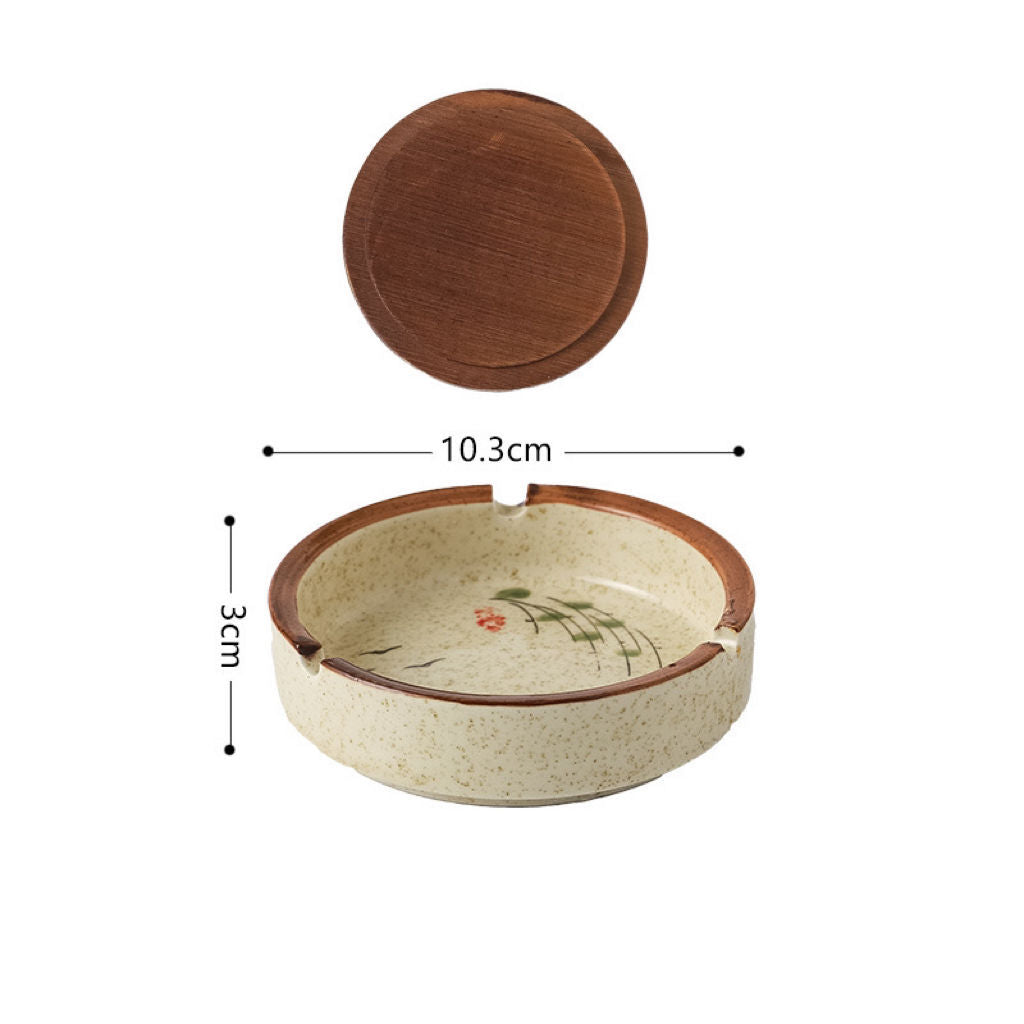 New Chinese ceramic ashtray