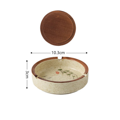 New Chinese ceramic ashtray