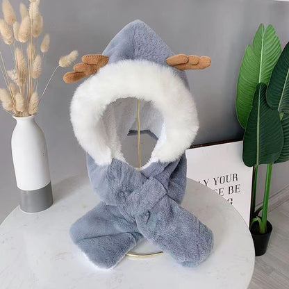 A children's knitted wool hat