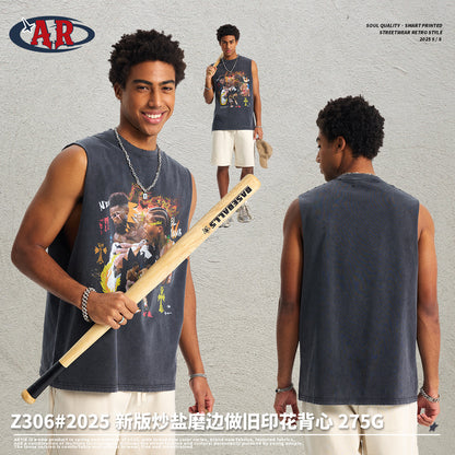 A Sleeveless Men's Vest