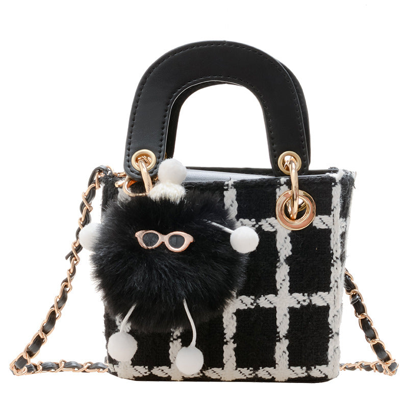 A new children's chain oblique span bags - Mixbatch