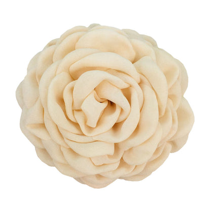 A Caro9cm Internet celebrity with the same baked edge hair grab flower 12cm Lolis burnt edge flower with brooch hairpin pin - Mixbatch