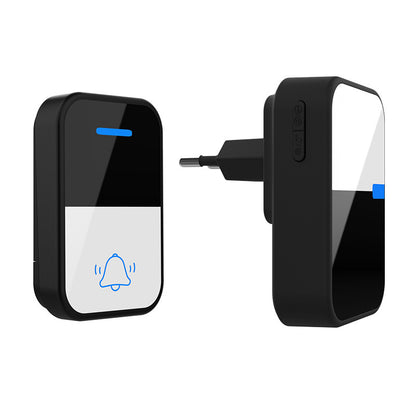 A new self-generating household wireless electronic doorbell four-level large volume waterproof wiring-free one-to-two electronic call
