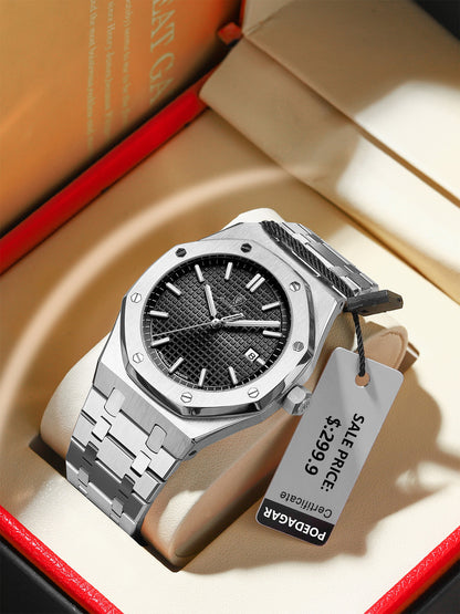 A men's watch waterproof luminous fashion new quartz watch live foreign trade explosion 924