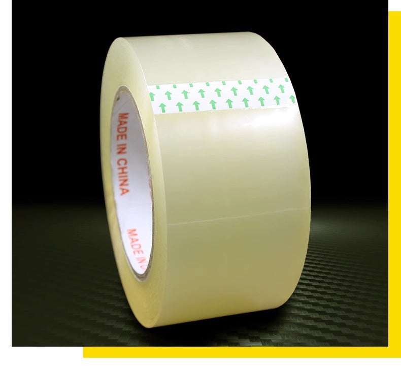 A scotch tape, express packaging, sealing, sealing tape, beige large roll width, packaging, adhesive paper, tape, whole box wholesale - Mixbatch