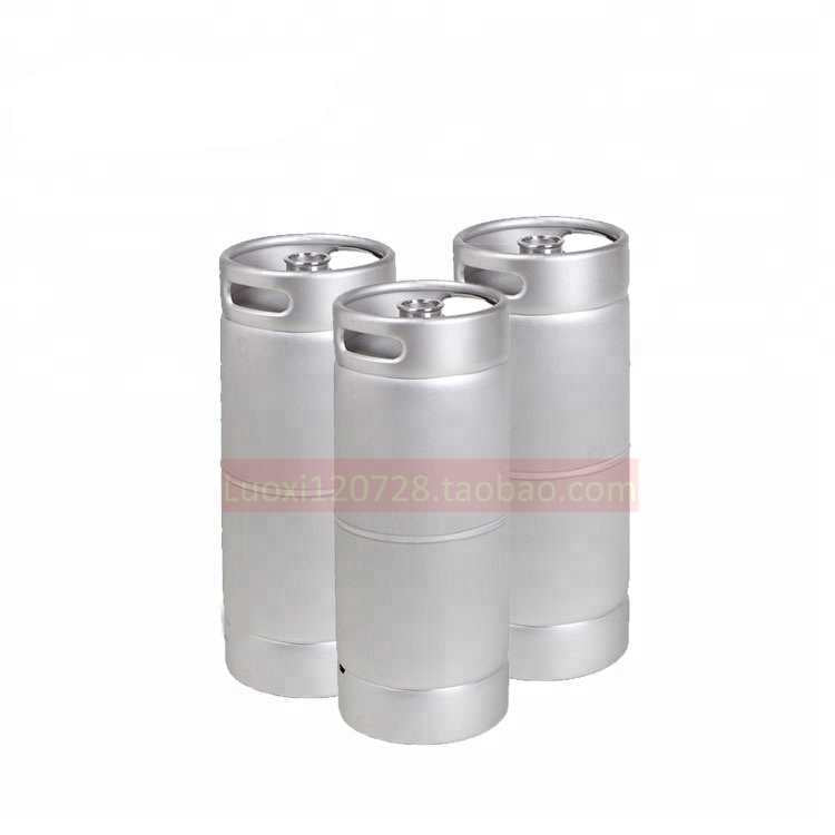 A 304 stainless steel beer keg