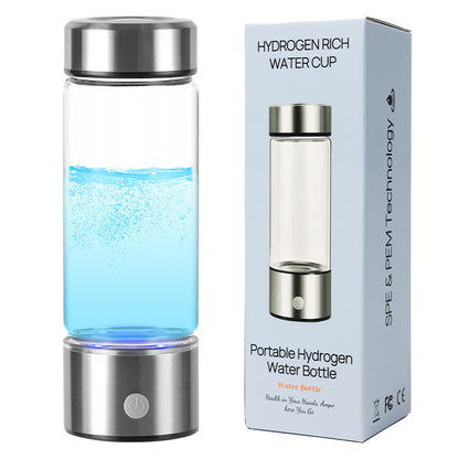 A Hydrogen-rich water cup Hydrogen and oxygen separation SPE ion membrane hydrogen cup Basic hydrogen-rich health cup