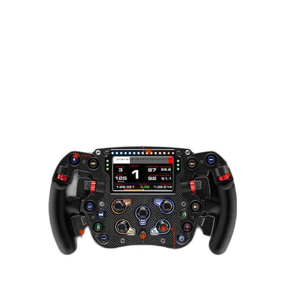 A SIMAGIC FX Pro Formula Full Carbon Fiber with Screen 6 Paddle Game Steering Wheel E-sports Car Model