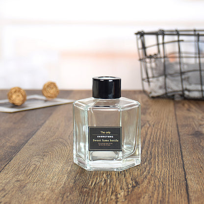 A Aromatherapy bottle square round 100ml rattan fireless aromatherapy volatile bottle perfume glass bottle