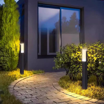 A Lawn light outdoor waterproof garden light villa garden grass landscape light outdoor simply plug high pole column street light