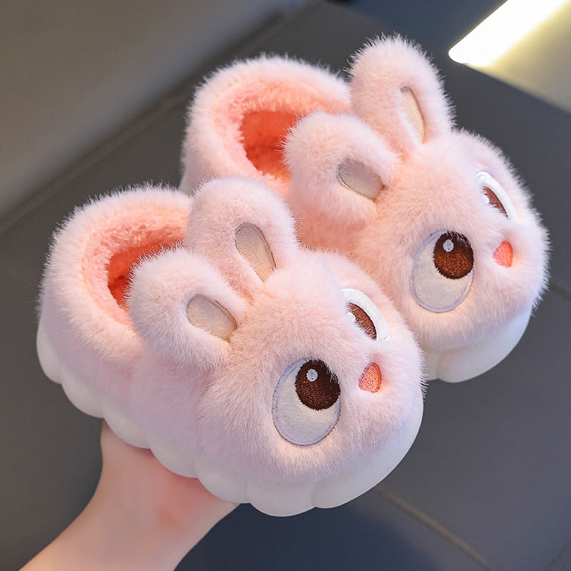 A children's thermal slippers