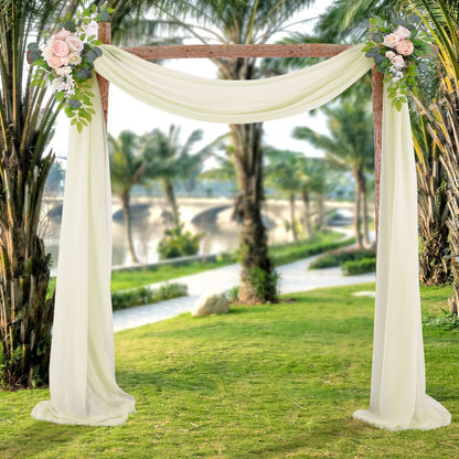 A outdoor curtain decoration