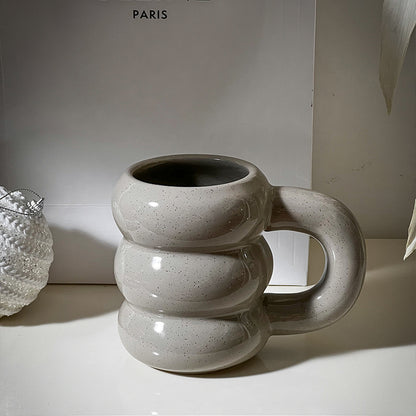 A ceramic mug water cup