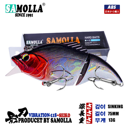 A Realistic Multi-section Swimbait  Slow Sinking